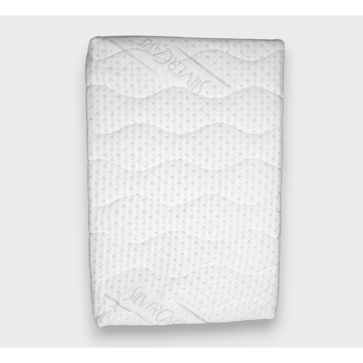 Saltea pliabilă pentru bebeluși Rainy 60x120 cm cu fire de argint