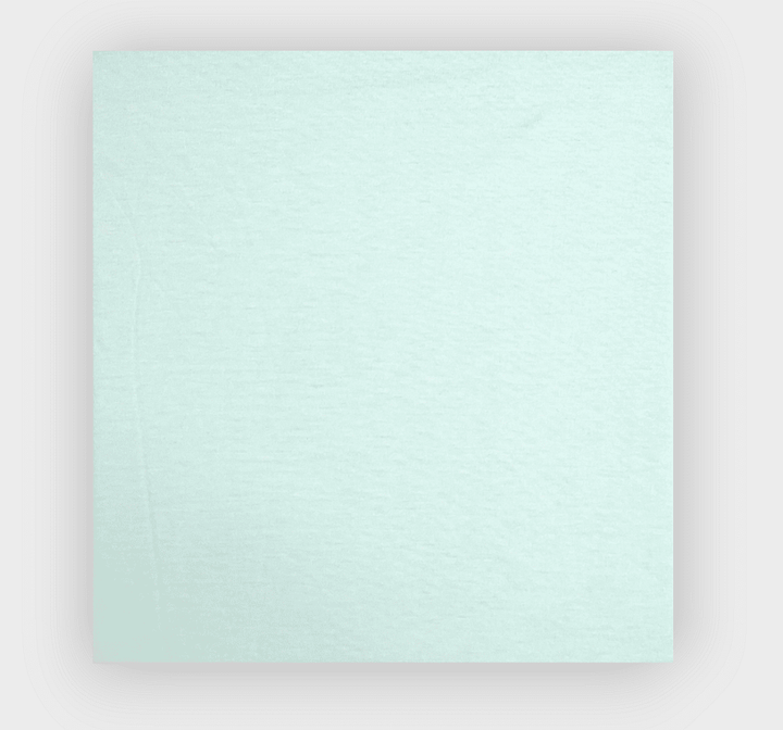Rainy Cearșaf tricotat pentru bebeluși cu elastic 60x120 cm, verde mentă