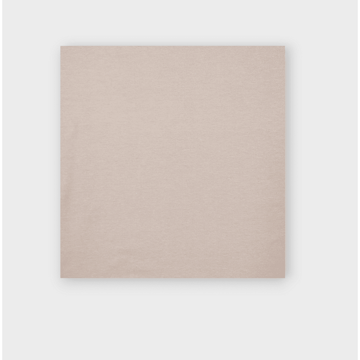 Rainy Cearșaf tricotat pentru bebeluși cu elastic 70x140 cm. latte
