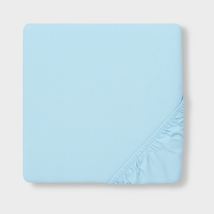 Rainy Cearșaf tricotat cu elastic pentru cărucior, 55/95 cm, bleu