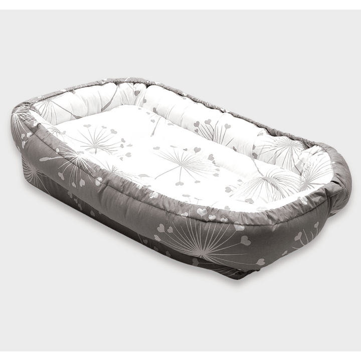 Rainy Cuib anti-reflux pentru nou-născuți Lux Păpădii maro