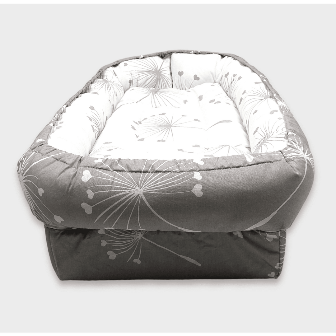 Rainy Cuib anti-reflux pentru nou-născuți Lux Păpădii maro