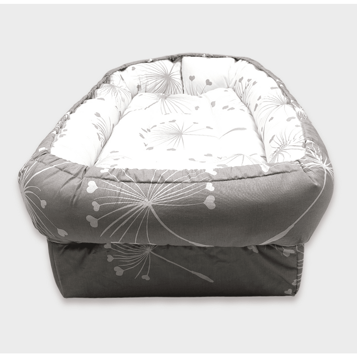 Rainy Cuib anti-reflux pentru nou-născuți Lux Păpădii maro