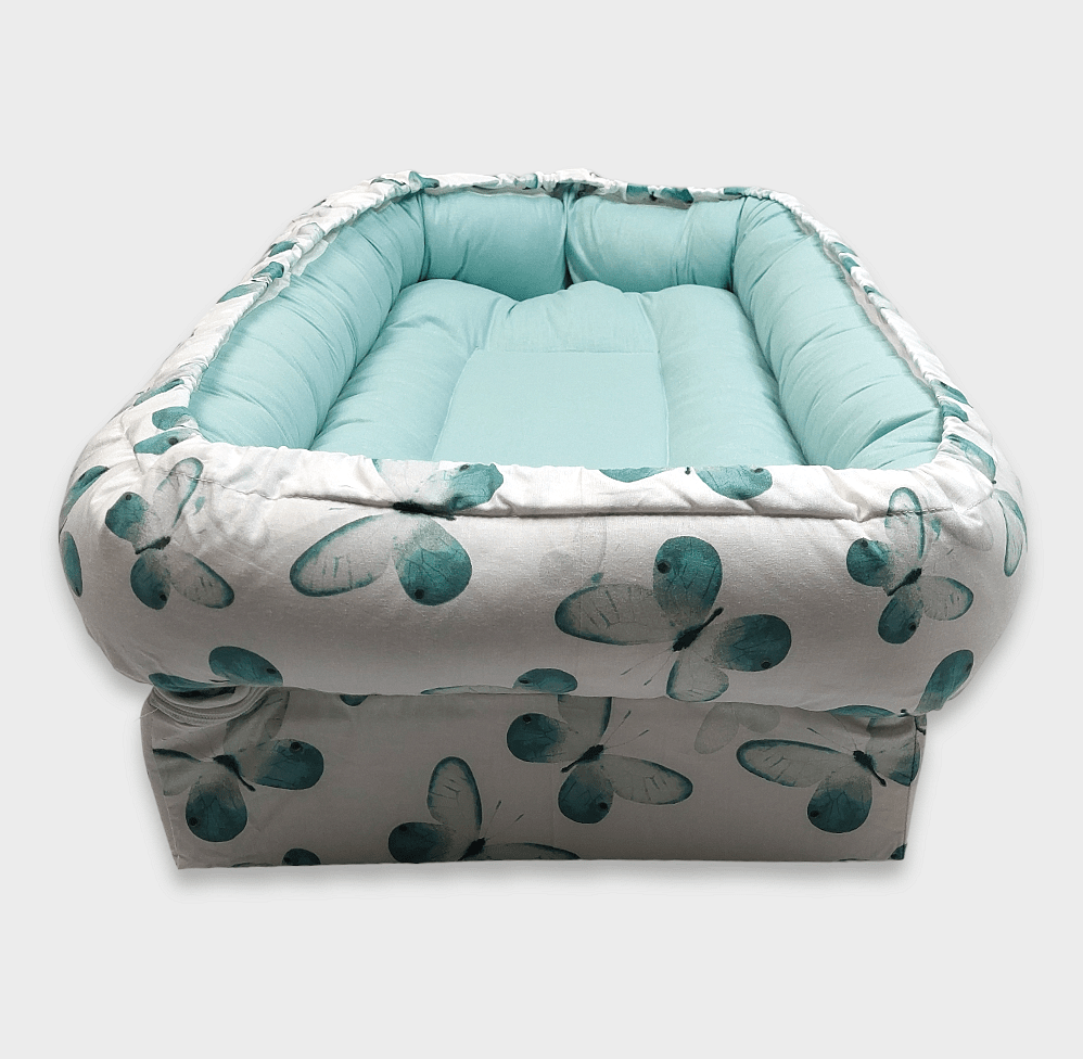 Rainy Cuib anti-reflux pentru nou-născuți Lux Fluturi