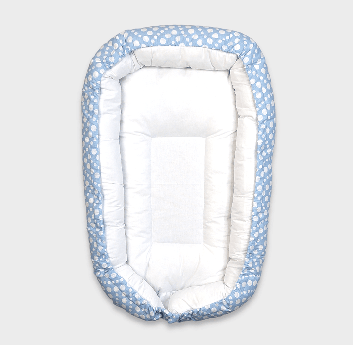 Rainy Cuib anti-reflux pentru nou-născuți Lux Puncte albe