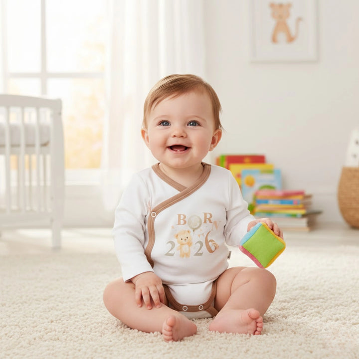 Rainy Body pentru bebeluși Born 2026 cu închidere laterală 56-62 cm.