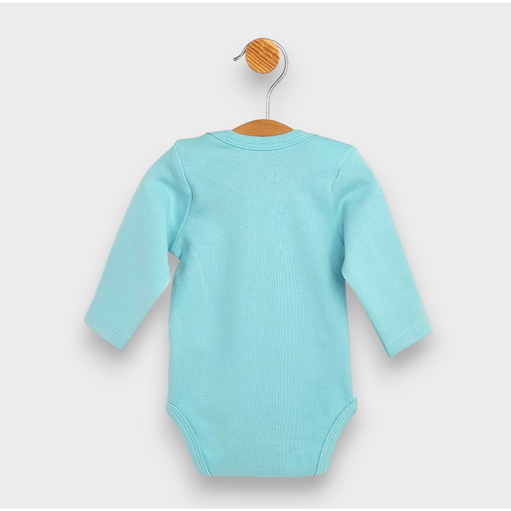Body bebeluș Rainy Little one cu mânecă lungă 48-62 cm.