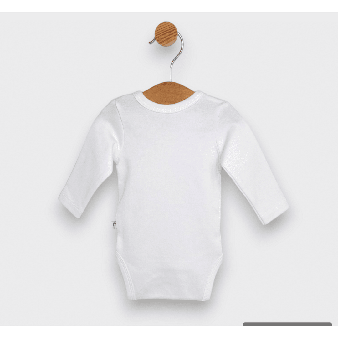 Rainy Body bebeluș Fundiță cu închidere laterală 48-68 cm. ecru