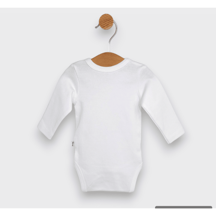 Rainy Body bebeluș Fundiță cu închidere laterală 48-68 cm. ecru