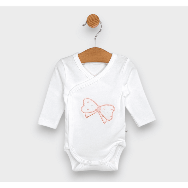 Rainy Body bebeluș Fundiță cu închidere laterală 48-68 cm. ecru