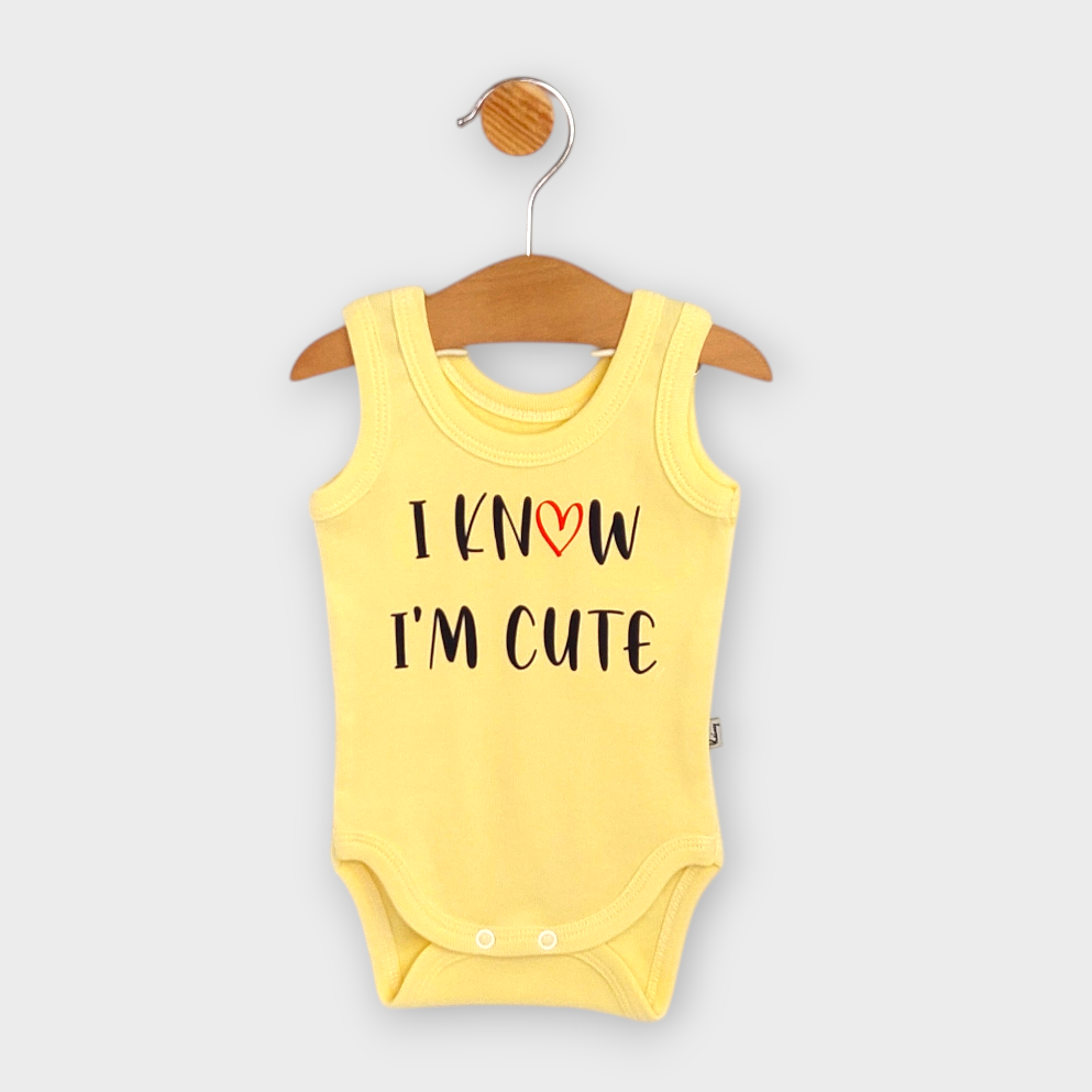 Rainy Body tip maiou pentru bebeluși 56-86cm. I'm cute nisip