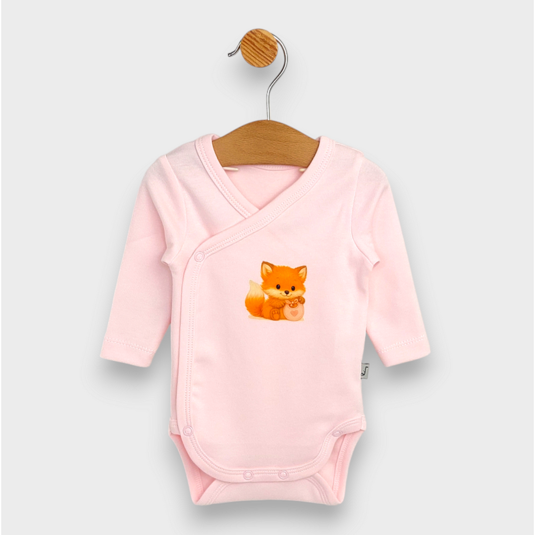 Rainy Body bebeluși cu mânecă lungă 48 - 74cm. Baby Fox