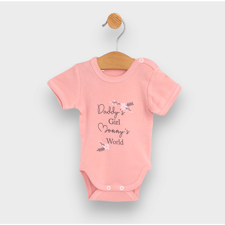 Rainy Body bebeluși cu mânecă scurtă 48-86cm. Daddy's girl