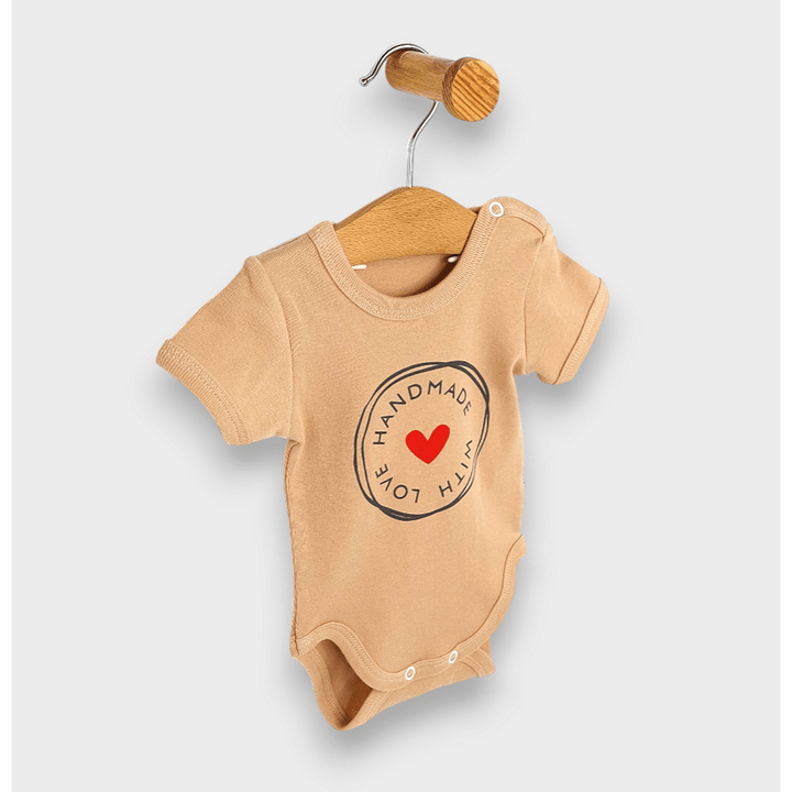 Rainy Body pentru bebeluși cu mânecă scurtă 48-86cm. Handmade with love