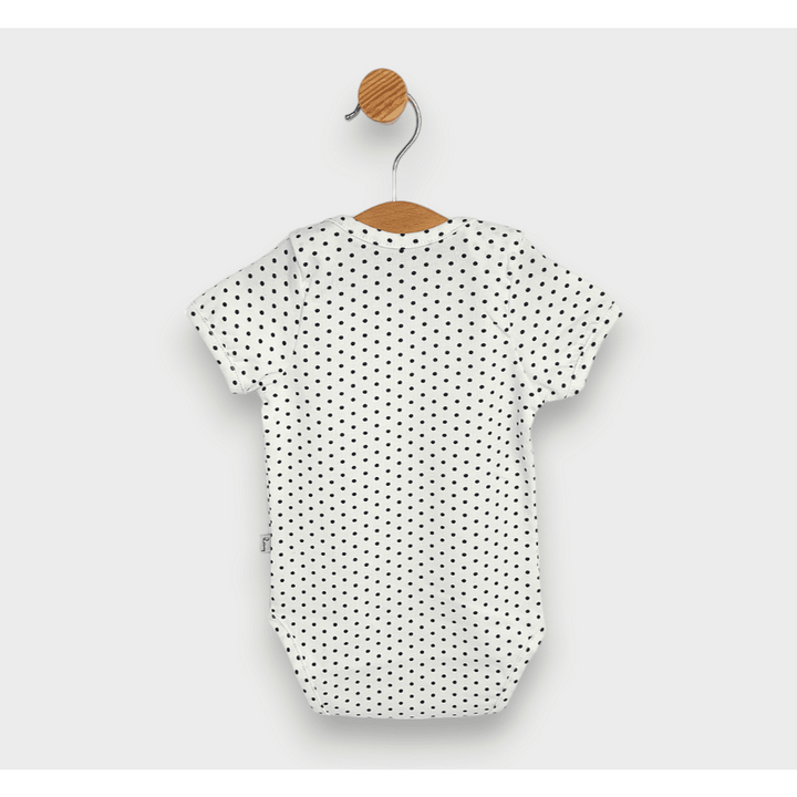 Rainy Body bebeluși cu mânecă scurtă 56 - 80 cm. Buline