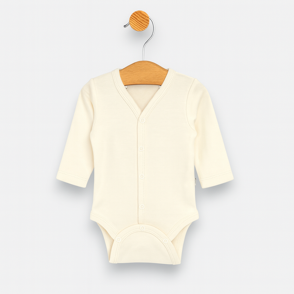 Rainy Body bebeluș cu închidere frontală 48 - 74cm. ecru