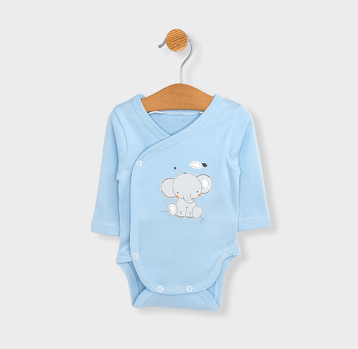 Rainy Body bebeluș cu închidere laterală 48 - 68cm. Elephant