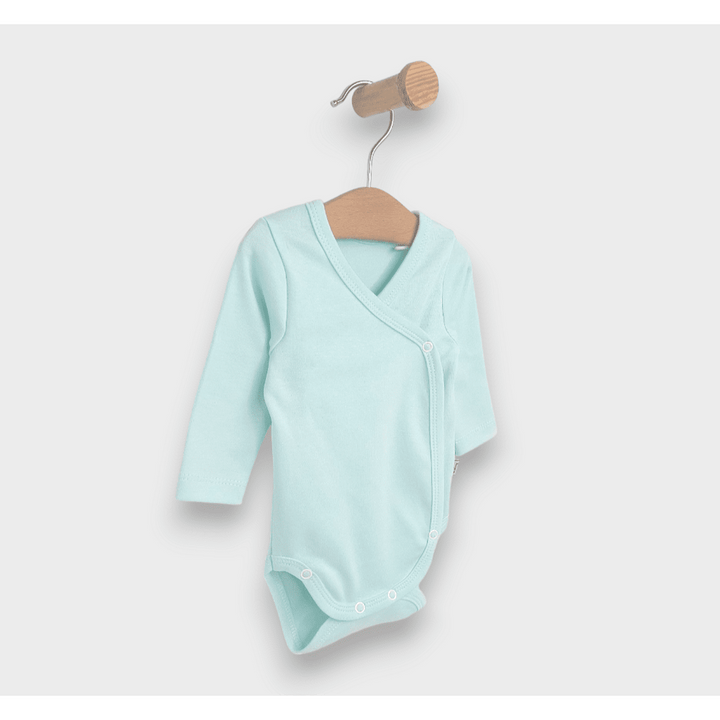 Body pentru bebeluși Rainy cu închidere laterală 48 - 68 cm, mentă