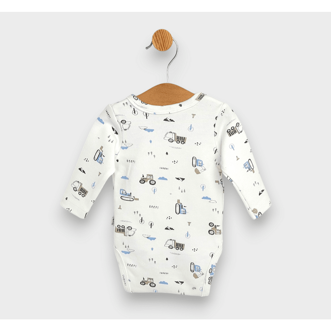 Rainy Body pentru bebeluși cu închidere laterală 48 - 68 cm. Tractoare