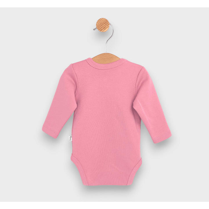 Rainy Body bebe cu închidere laterală Vulpe cu stea 48 - 74 cm. roz