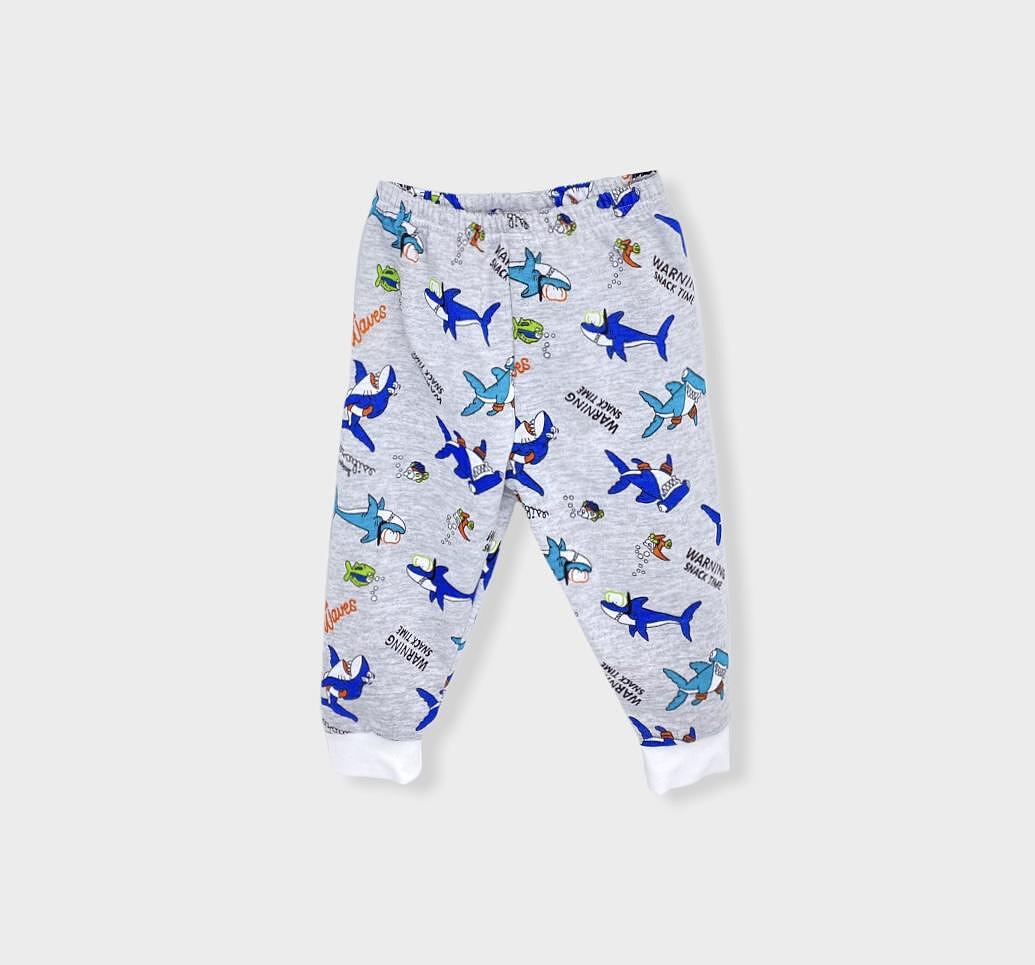 Rainy Pijama copii cu mânecă lungă 74 - 116 cm Rechini