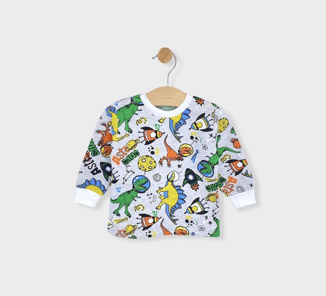 Rainy Pijama copii cu mânecă lungă 74 - 116 cm Dinozauri