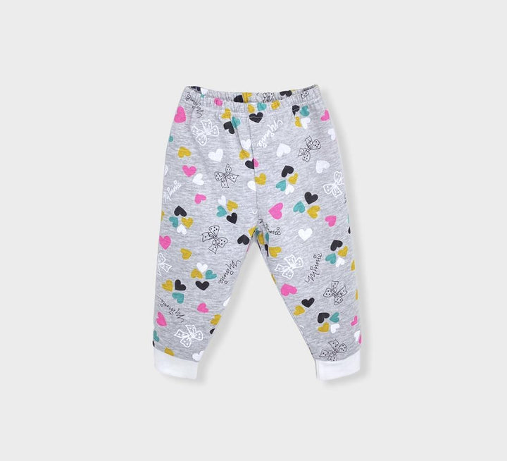 Rainy Pijama copii cu mânecă lungă 74 - 116cm Fundițe și inimioare