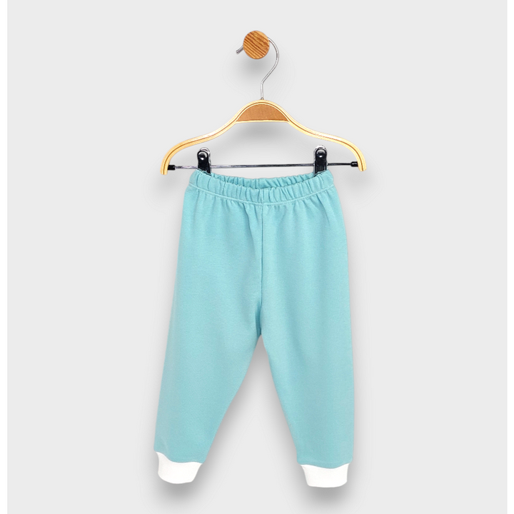 Rainy Pijama pentru copii cu mâneci lungi Bear 80 - 104 cm. aqua