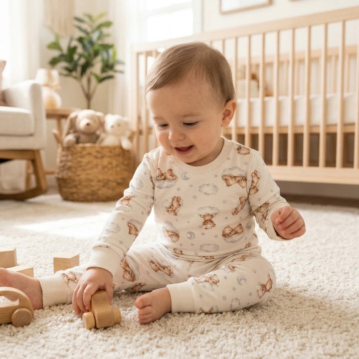 Rainy Детска пижама с дълъг ръкав Cloud Bear 74 - 110 см.