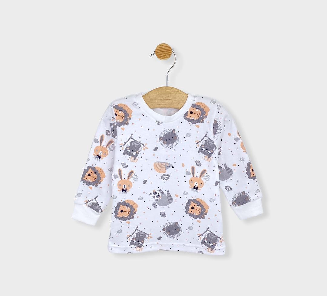 Rainy Pijama de copii cu mânecă lungă Animăluțe din pădure