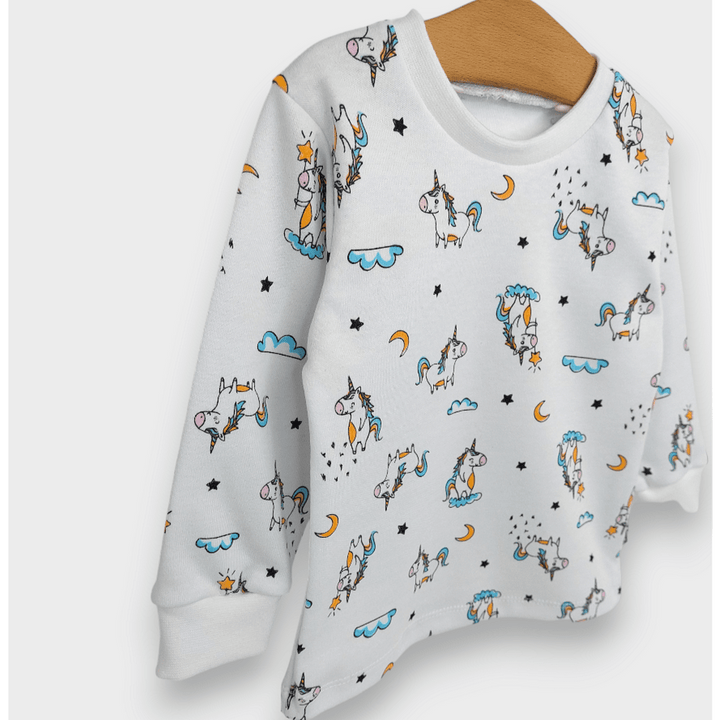 Rainy Pijamă pentru copii cu mâneci lungi „Unicorn magic” 74 - 110 cm.