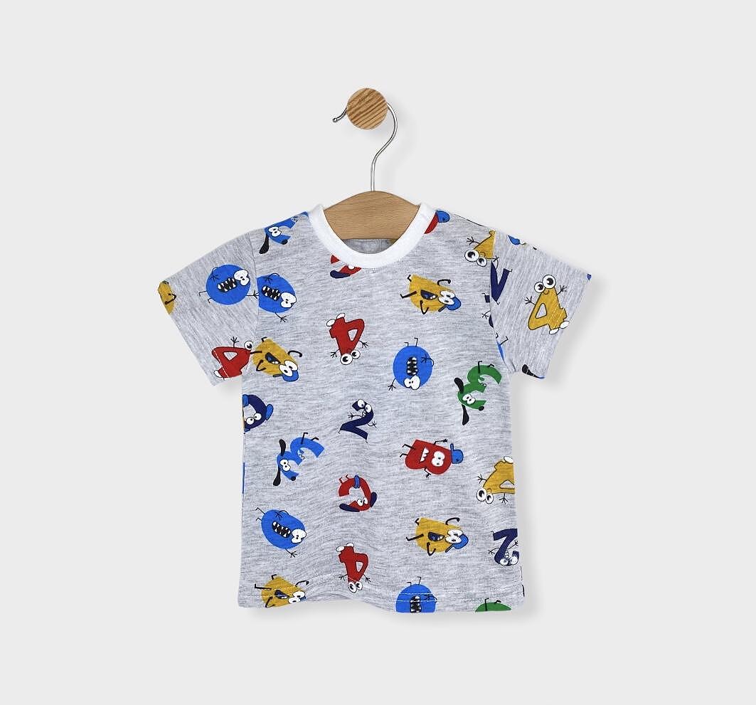Rainy Pijama copii cu mânecă scurtă Cifre