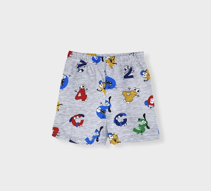 Rainy Pijama copii cu mânecă scurtă Cifre