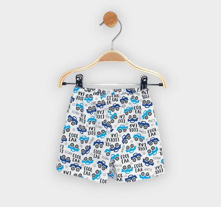 Pijama pentru copii cu mânecă scurtă Rainy Cool car 74-110 cm.