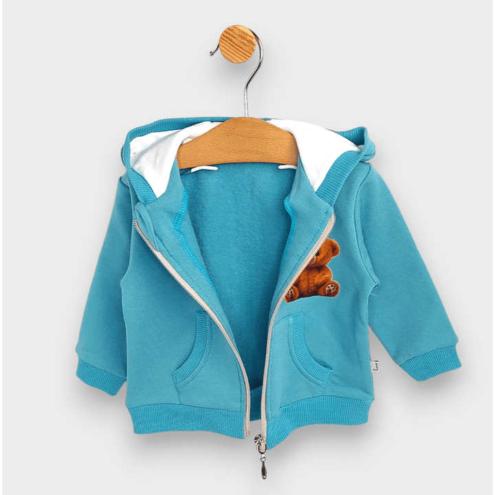 Rainy Hanorac pentru copii Cute Bear 62-92 cm, culoare pin