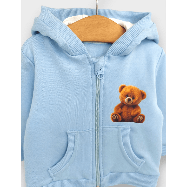Rainy Hanorac copii Cute Bear 62-92 cm. albastru