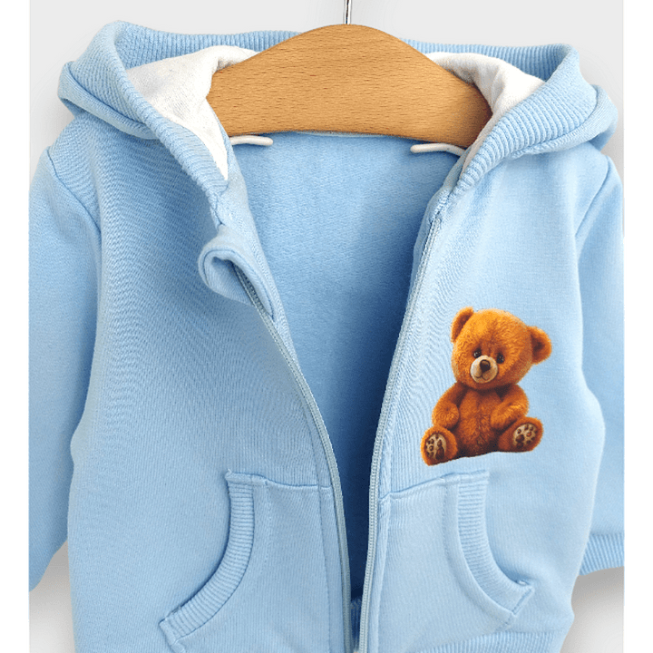 Rainy Hanorac copii Cute Bear 62-92 cm. albastru