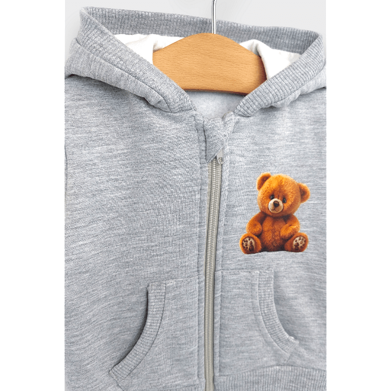 Rainy Hanorac pentru copii Cute Bear 62-92 cm. gri