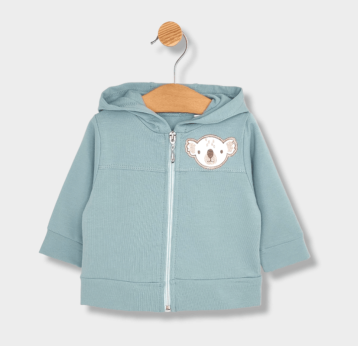 Rainy Hanorac cu glugă pentru băieți Koala 62-86cm verde