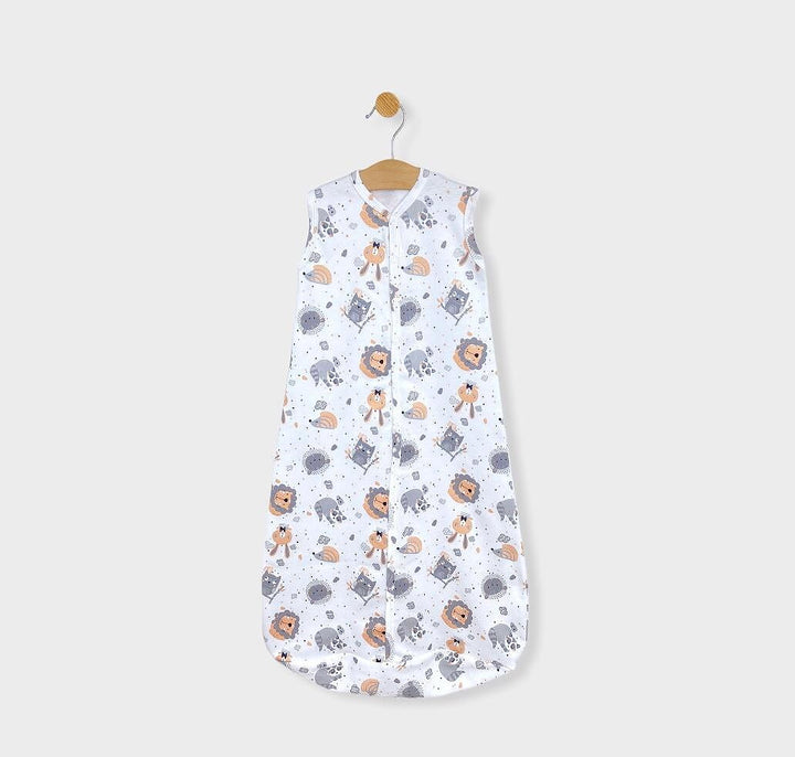 Rainy Sac de dormit de vară pentru copii cu nasturi Animale de pădure 50-116cm