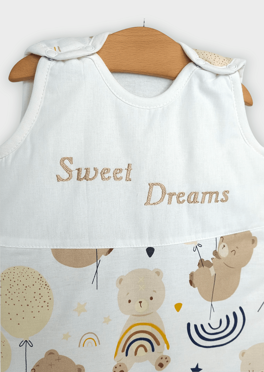 Rainy Sac de dormit pentru copii Sweet Dreams Ursuleț cu baloane