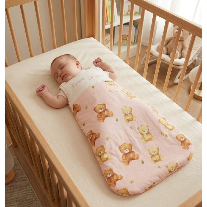 Rainy Sac de dormit pentru copii Sweet Dreams Ursuleț roz