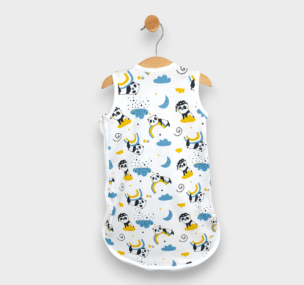 Rainy Sac de dormit pentru copii Sweet Dreams Panda cu curcubeu