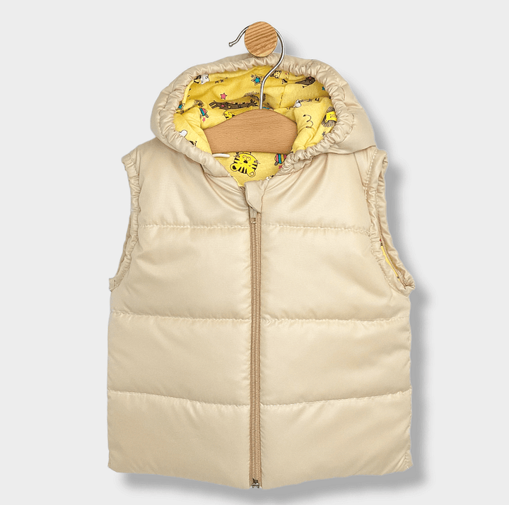 Rainy Salopetă cu glugă pentru bebeluși 62 - 98cm. Beige