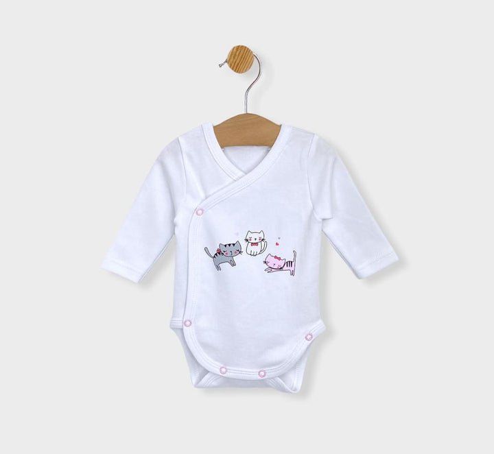 Rainy Set de body-uri 2 piese Pisicuțe 56-68cm.