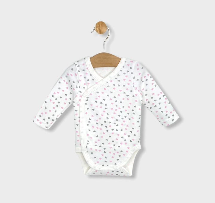 Rainy Set de body-uri din 2 piese cu inimioare 56 - 68 cm.
