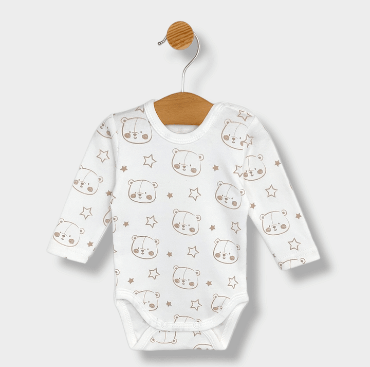 Set de 2 body-uri Rainy Bear and Stars 56 - 68 cm.