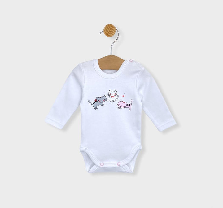 Rainy Set de 3 body-uri Pisicuțe 56-68 cm.