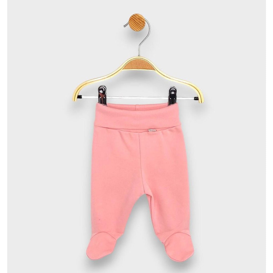 Rainy Set de 2 perechi de pantalonași cu botoșei cu talie pliabilă 56 - 68 cm, ecru delicat/pudră