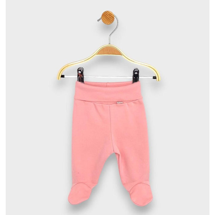 Rainy Set de 2 perechi de pantalonași cu botoșei cu talie pliabilă 56 - 68 cm, ecru delicat/pudră